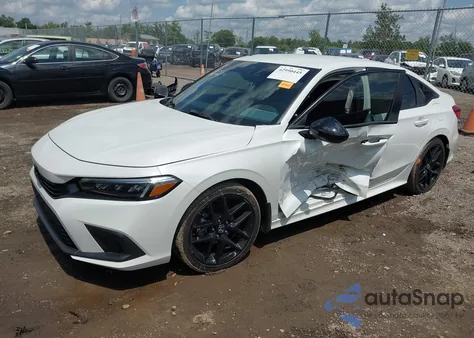 2023 Honda Civic Sport from USA, damaged, VIN 2HGFE2F53PH518069